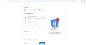 Khai báo thông tin Gmail trong Google Ads