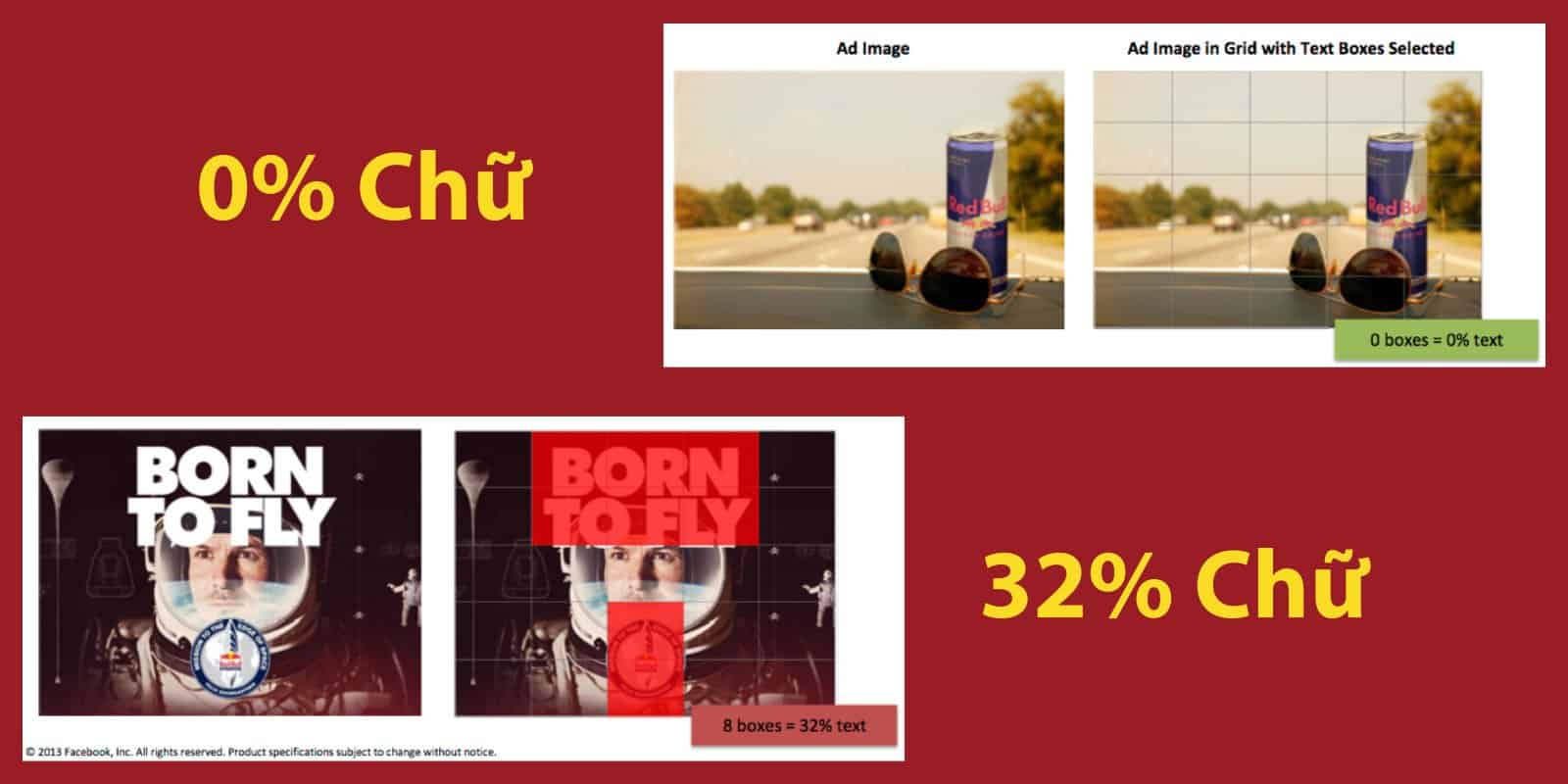 Facebook text 20% 